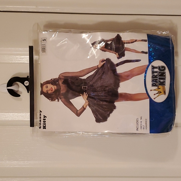 Ladies Sassy Classy Kitty Cat Costume - Picture 2 of 4